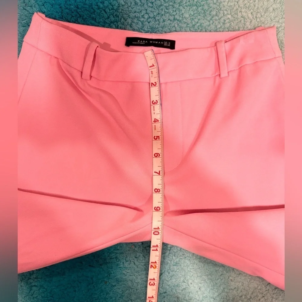 🔥ZARA Pink Women's wide leg Pants🔥